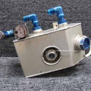 AB-30004, 5517100-1, Aviation Brake Systems AB-30004, Aviation Brake Systems skid control reservoir, skid control reservoir assembly, aviation brake reservoir, aircraft brake system parts, aircraft skid control parts, Cessna Citation 500 parts, Cessna Citation 500 brake parts, Cessna Citation 500 skid control, used aviation parts, used aircraft brake parts, used Cessna Citation parts, aircraft reservoir assembly, aviation brake system components, AB-30004 for sale, 5517100-1 for sale, Aviation Brake Systems parts, Citation 500 parts for sale.